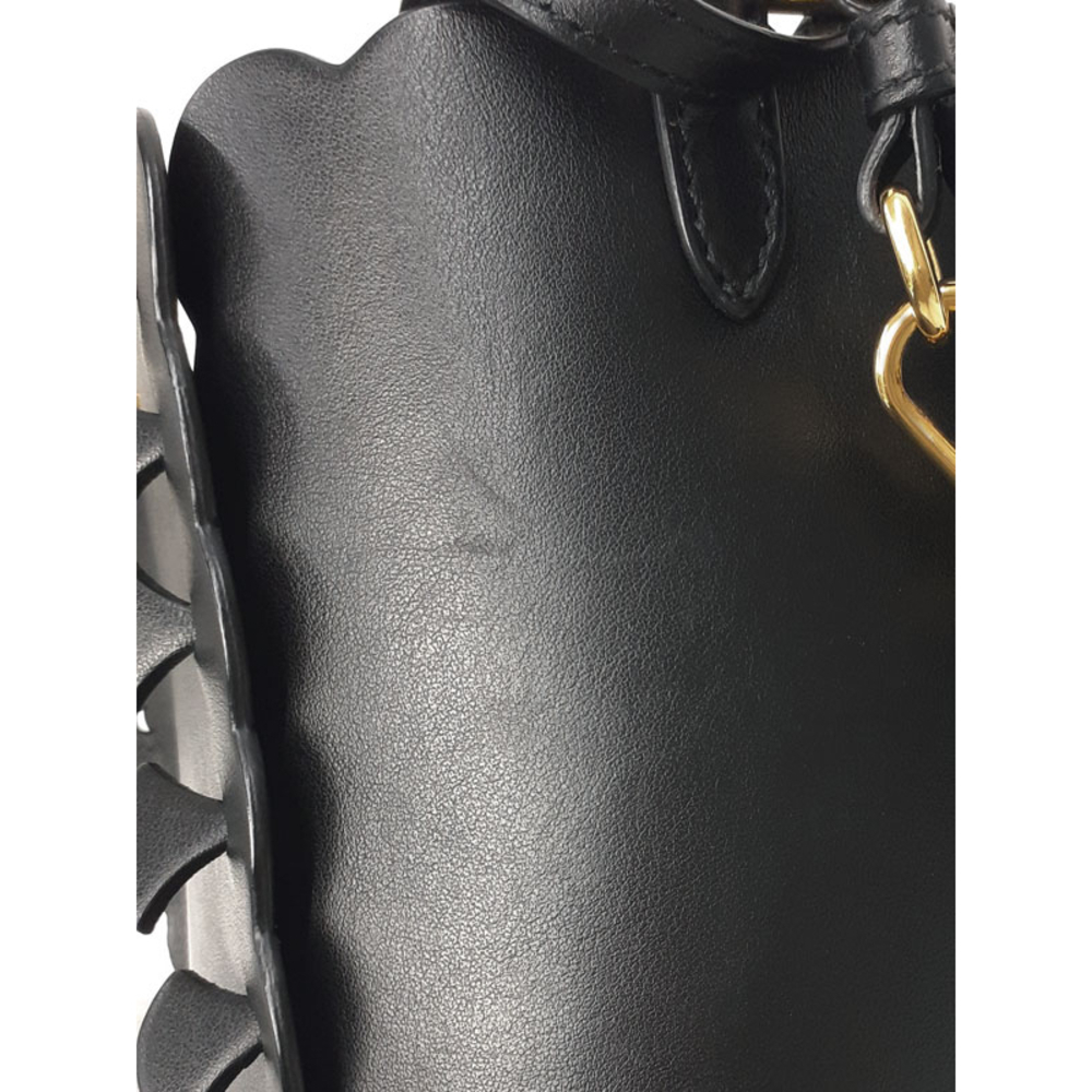 Miu Miu Flower 2way Bucket Bag Black - image 5